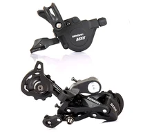 

8 Speed MTB Bicycle Small Groupset 1x8 Kit Right Shifter Lever Rear Derailleur SGS for Max 40T
