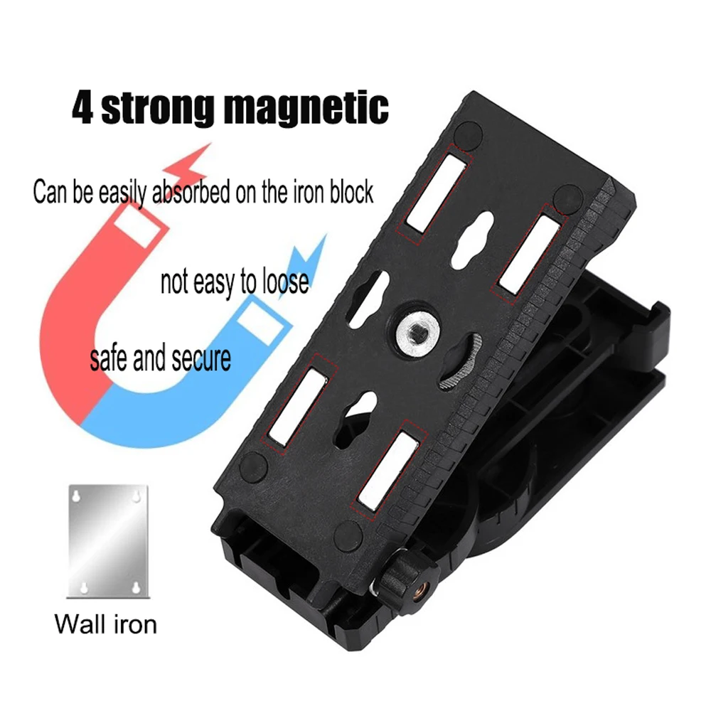 PUERCI laser level 360 degree rotatable wall mount bracket Laser level universal wall bracket for all 3D 4D laser level