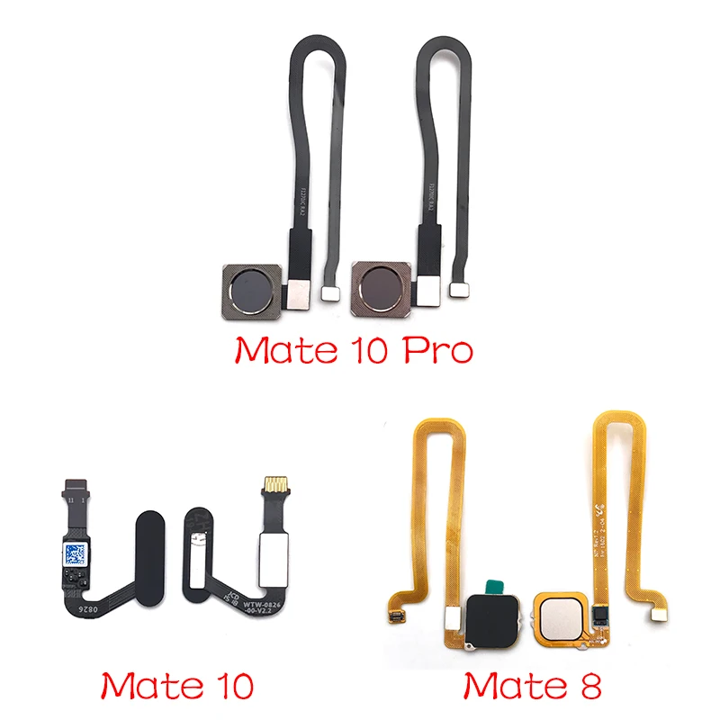 Гибкий шлейф для Huawei Mate 7 8 9 10 20 lite Pro Home Button запасные части сенсора со сканером