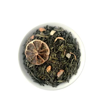 

Green tea with additives "Mojito"