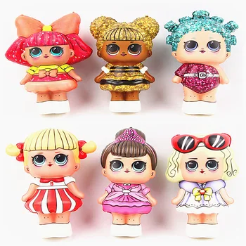 

LOL Surprise Dolls Toy Full Color Printing PU Lol Doll Cute Action Figures Anime Model Kids for Children Birthday Gifts