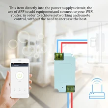 3000 Вт 15A базовый DIY wifi беспроводной переключатель SmartHome приложение дистанционное управление таймер Модуль Розетка Рабочая домашняя IFTTT AC 100-240 В