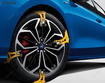 

Car snow chain car snow tires universal SUV off-road vehicle winter iron chain rubber thickening CD50 Q04