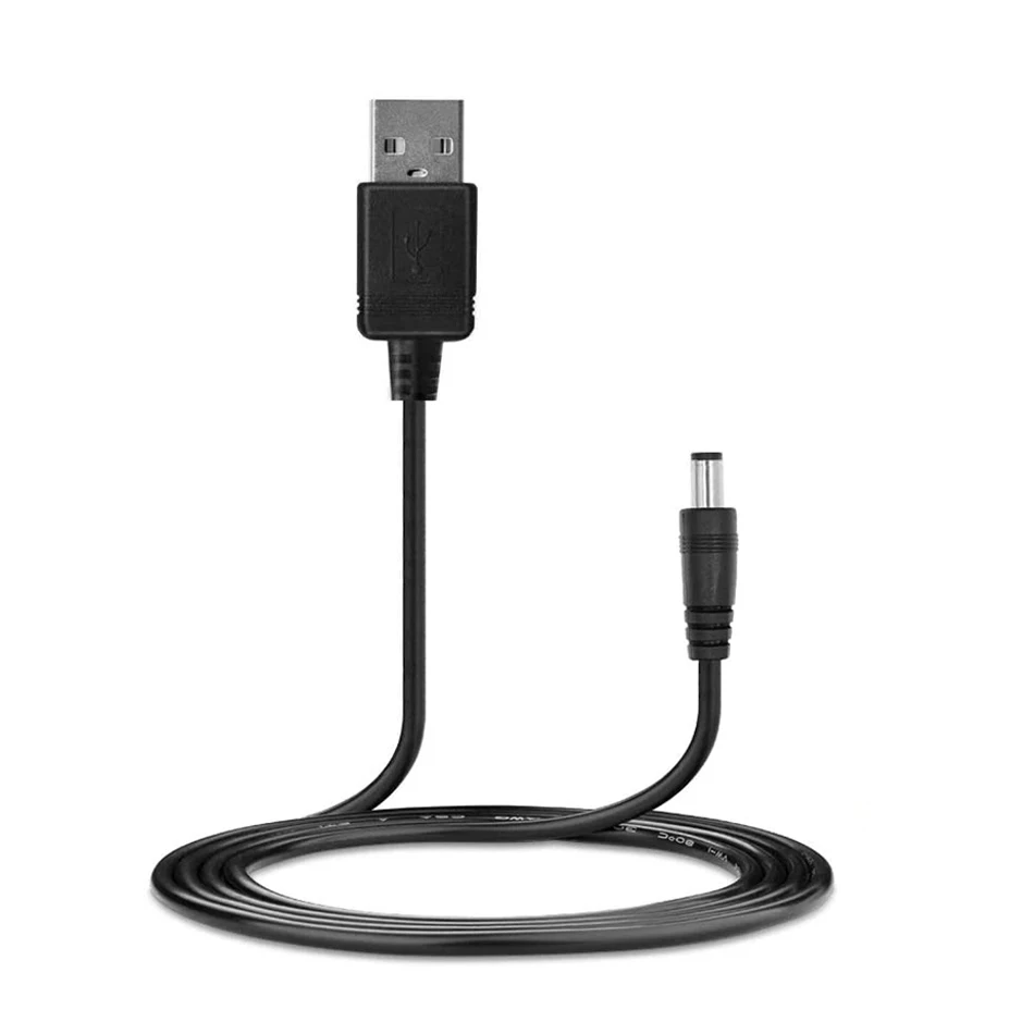 Удлинительный кабель USB длина 100 см черный 5 в постоянного тока 5*2 1 мм