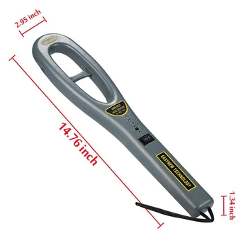 

Professional Underground Metal Detectors Handheld Security High Sensitivity Scanner Finder Instrument Treasure Hunter Detector