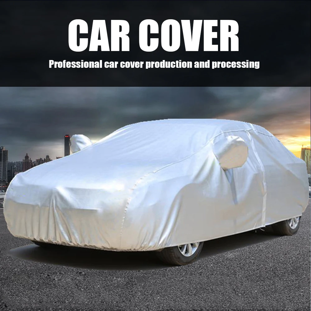 

Car cover waterproof car anti-riot sunscreen UV protection truck pickup truck indoor and outdoor car tarpaulin protection cover