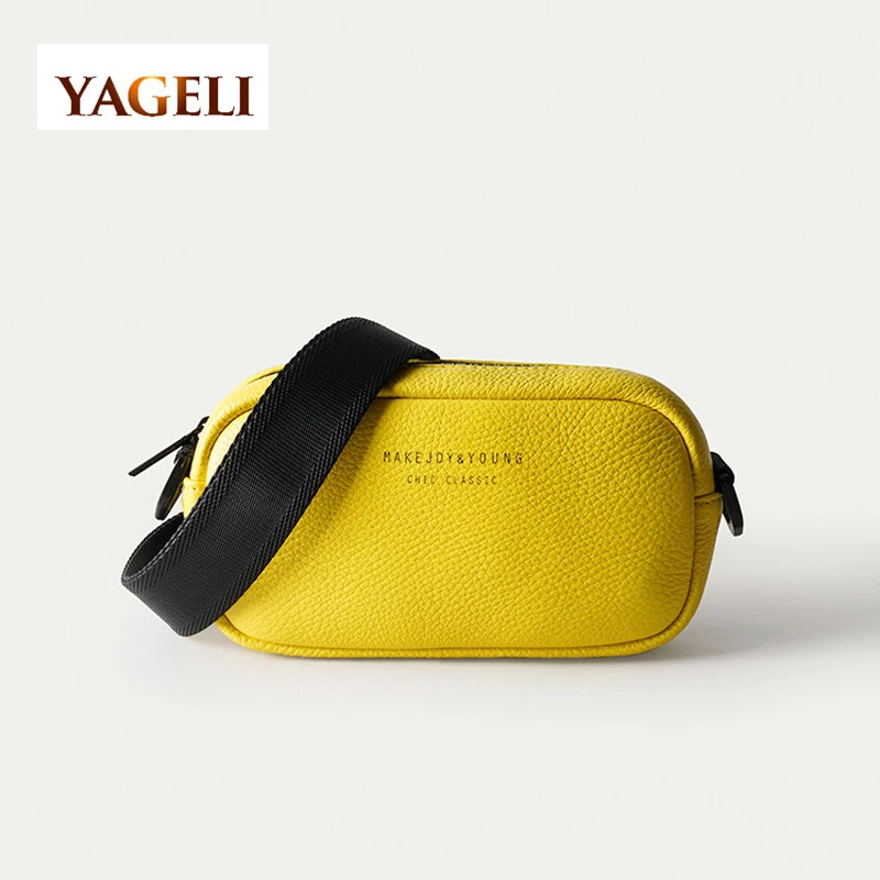 

Ins hot genuine leather women's crossbody bags brand designer ladies handbags high quality ladies' shoulder messenger bags