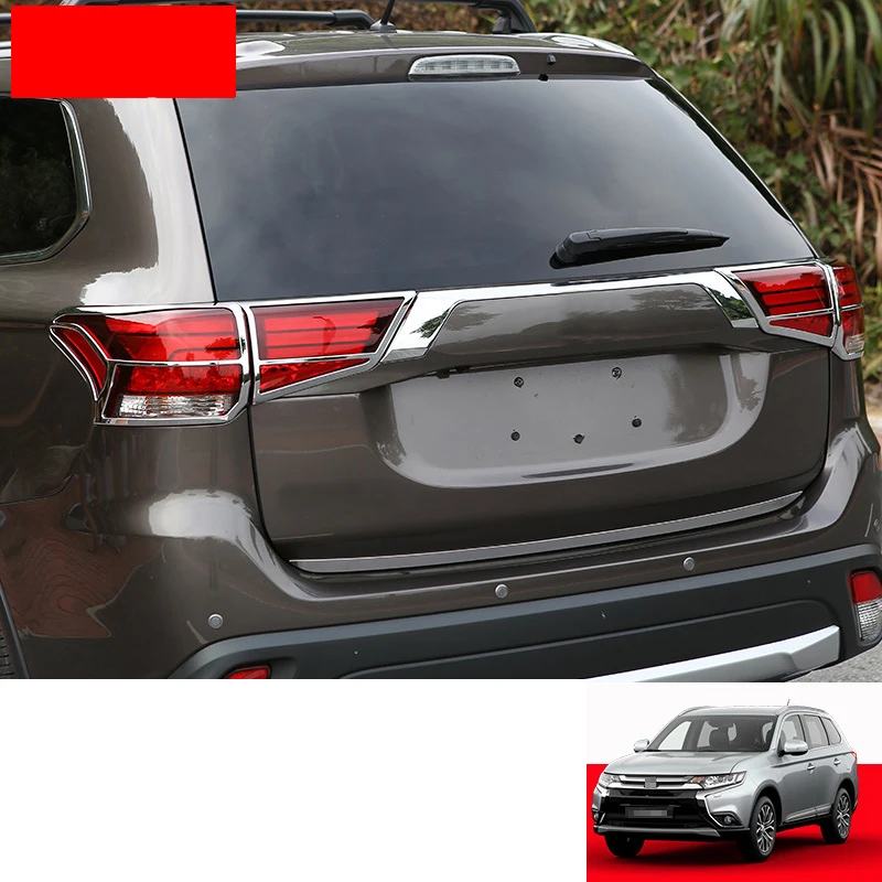 Lsrtw2017 заднего противотуманная фара рамка планки для Mitsubishi Outlander 2013 аксессуары для интерьера