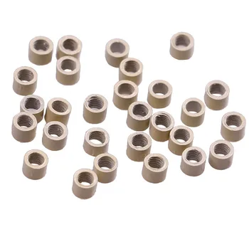 

New 500 Pcs Silicone Micro Link Rings 4.5mm Lined Beads for Hair Extension Tool SCI88