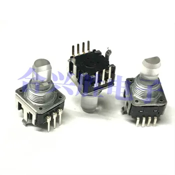 

EC11 Encoder With Buttons And Indicators Car Amplifier Audio Master Volume Adjustment Switch 7 Foot Length 13mm