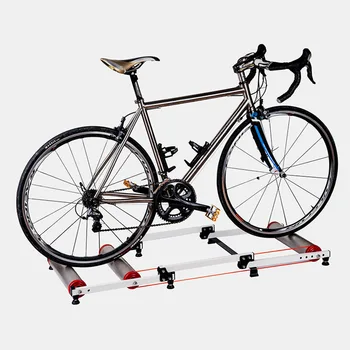 

Bike Trainer Booster Bicycle Wheel Stand Station Indoor Silent Support Frame Roller Sports Workout Fitness Exercise Equipment