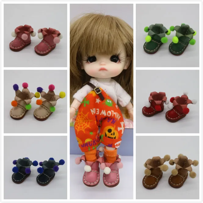 Кукольная обувь длиной 2 5 см шириной 1 3 подходит для кукол средней длины blyth OB 11 2020