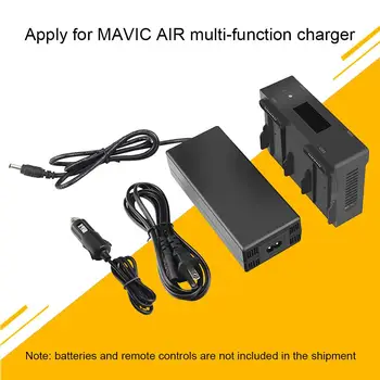 

4 in 1 Intelligent Drone Battery Charging Hub Car Charger for D-JI Mavic Air