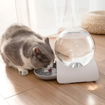 

Pet Water Drinker Dog Cat Automatic Drinking Bowl with 2.8L Water Tank