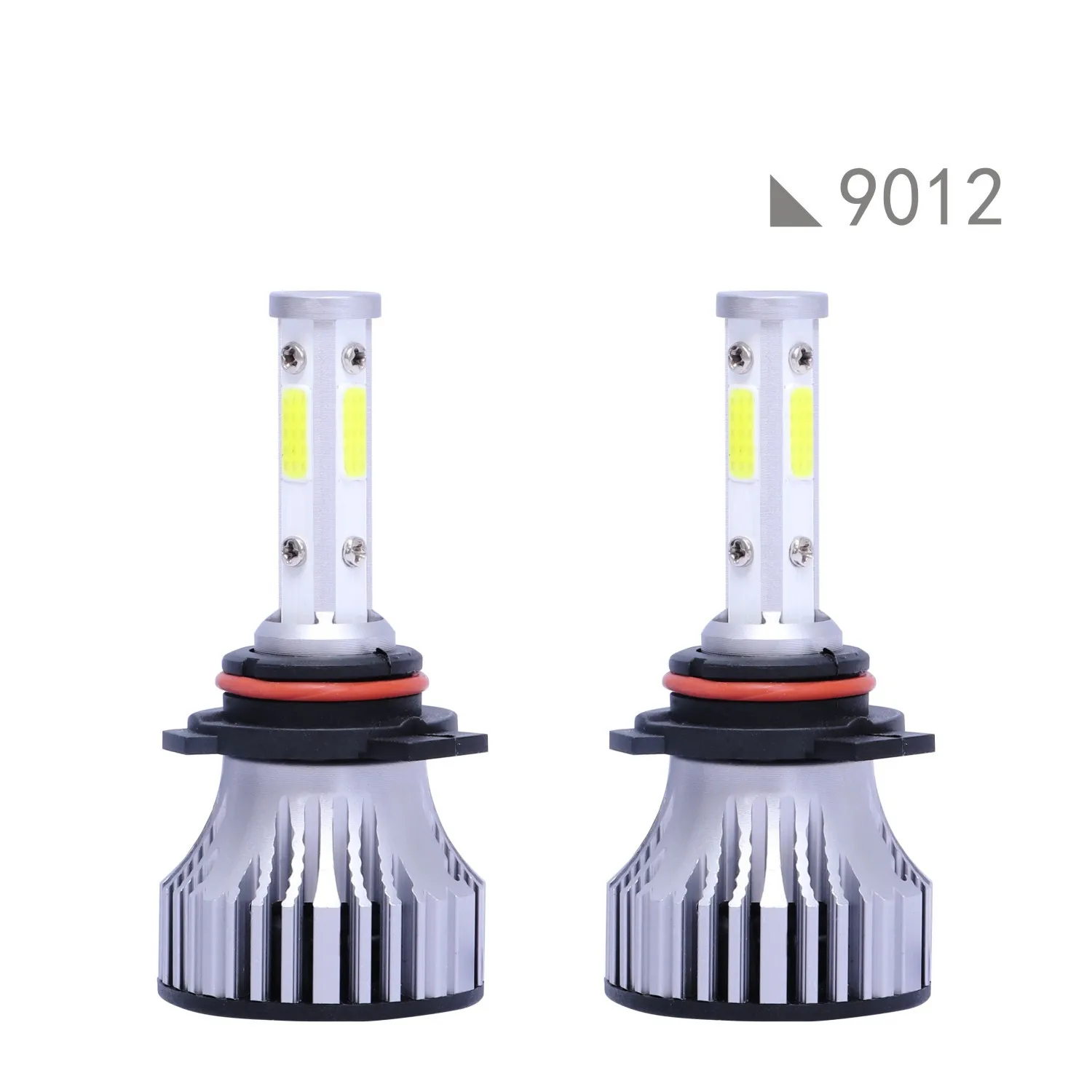 

2pcs X15-COB Car LED Headlight 9012 8000LM 6500K IP67 26W Lamps Beam Bulbs