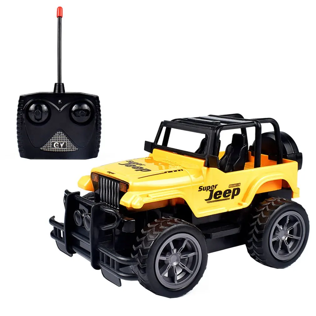 

Large Wheel Remote Control Off-Road Vehicle Four-Way Remote Control Racing Car Jeep Remote Control Vehicle Children