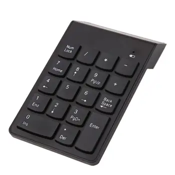 

Wireless Numeric Keypad Numpad 18 Keys Digital Keyboard for Accounting Teller Automatic Sleep Mode No Power Button Needed