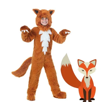 

Children Adult Fox Play Clothes Animal Performance Clothing Kindergarten Primary School Program Animal Performance Clothing