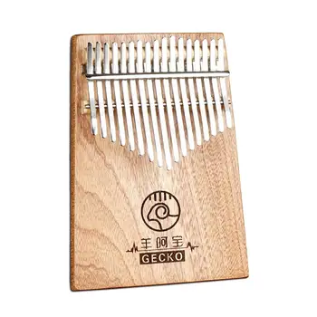 

17 Keys Kalimba Thumb Piano High Quality Mahogany Wooden in C Music Instrument Toy Gift