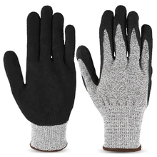Зимние рабочие перчатки, устойчивые к истиранию, анти-резка, пирсинг, защитные перчатки для садоводства, сельского хозяйства, мотоциклетные перчатки для верховой езды