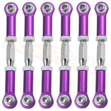 6 шт. 166617 166017 106017 алюминиевый стяжной шток для RC 1/10 Redcat вулкан EPX HSP 94111 монстр грузовик запчасти для обновления