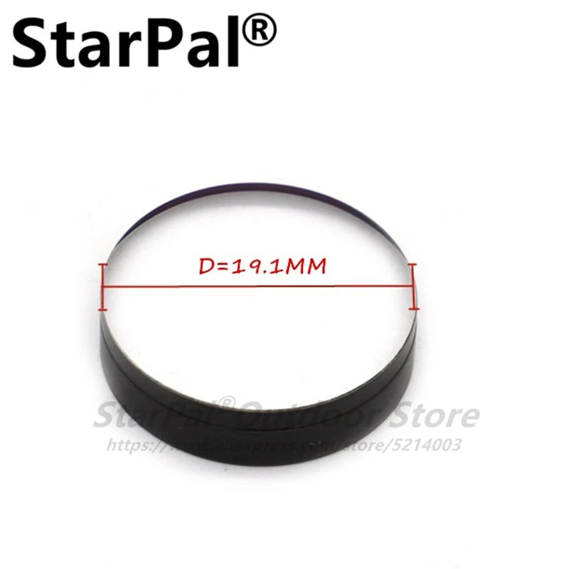 Lente Biconvessa In Vetro Float 100mm – Lunghezza Focale 260mm Per Telescopi Fai Da Te