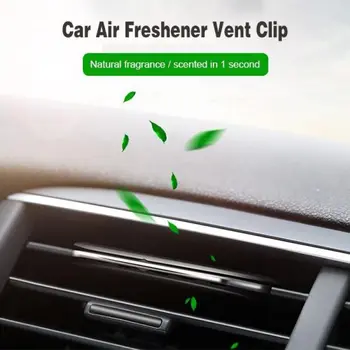 

Car Air Vent Solid Perfume with Refill Sticks Car Styling Perfume Parfum Flavoring Auto Interior Accessorie Air Freshener custom