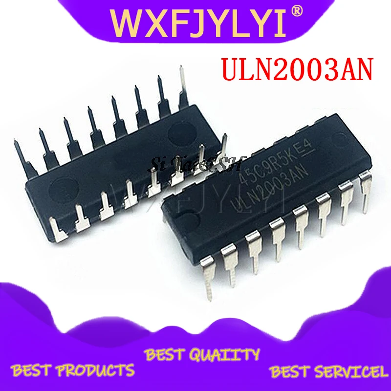 10 шт. ULN2003AN DIP16 ULN2003A DIP 16 ULN2003 ULN2003APG новый и оригинальный IC|dip-16|uln2003 |