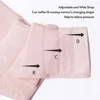 Maternity Bra For Breast Pump Hands Free Pumping Bra Adjustable Cotton Breast Pump Bra No Steel Ring Nursing Bra 6