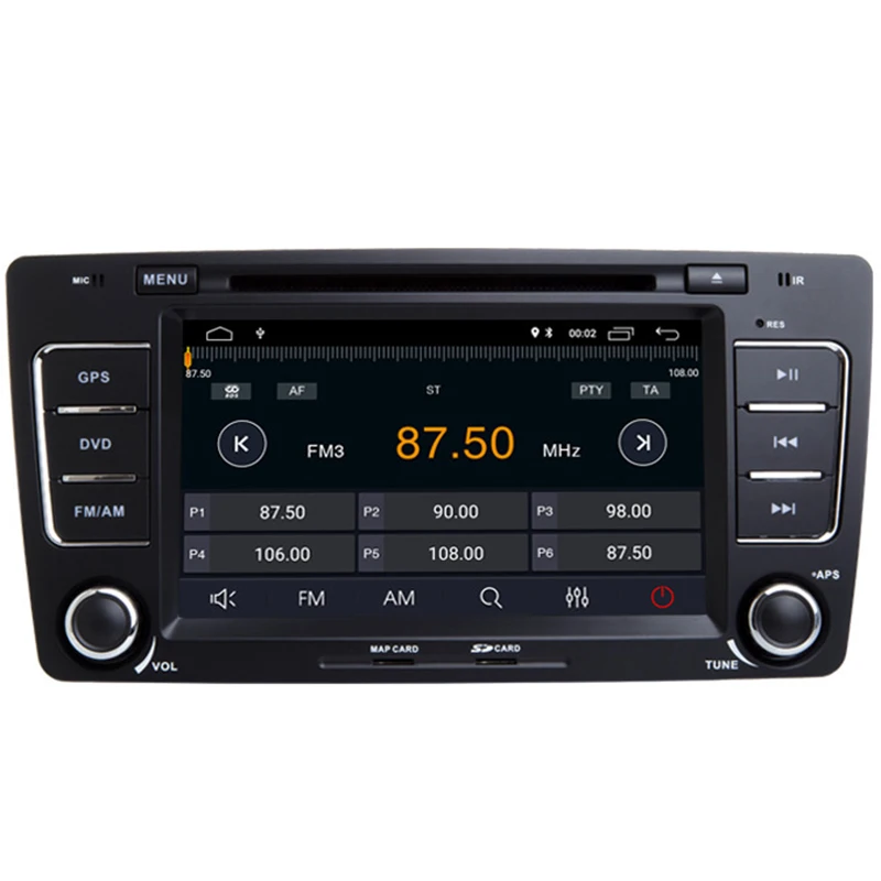 Ips DSP Авторадио 2 Din Android 9,0 автомобильный dvd-плеер для Skoda Octavia 2 3 a 5 A5 Yeti 2009-2013 gps навигация Мультимедиа Стерео