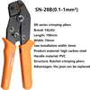 Multifunction Pliers DuPont 2.54/2.8/3.0/3.96/4.8 Spring Terminal SN28B Ratchet Crimping Plier With 1550PCS Terminal Combination 2
