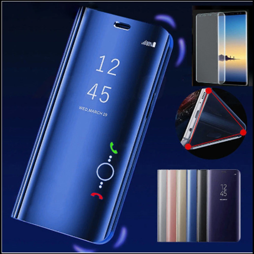 

Smart Mirror Flip phone Case For Samsung Galaxy A20 E Cover luxury Flip Cases For Samsung galaxy A20 E Capa