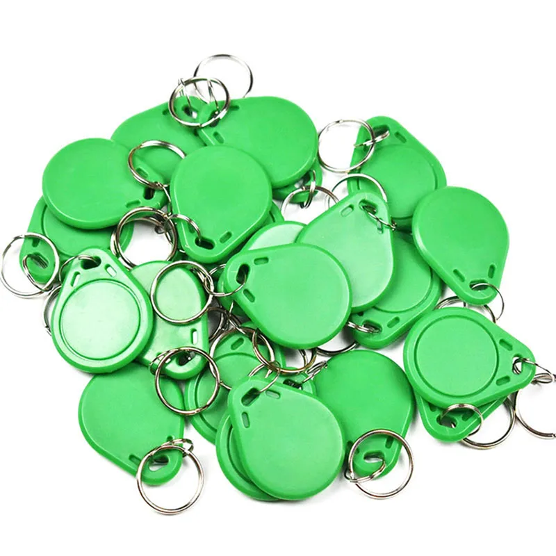 100pcs EM4305 Copy Rewritable Writable Rewrite EM ID keyfobs RFID Tag