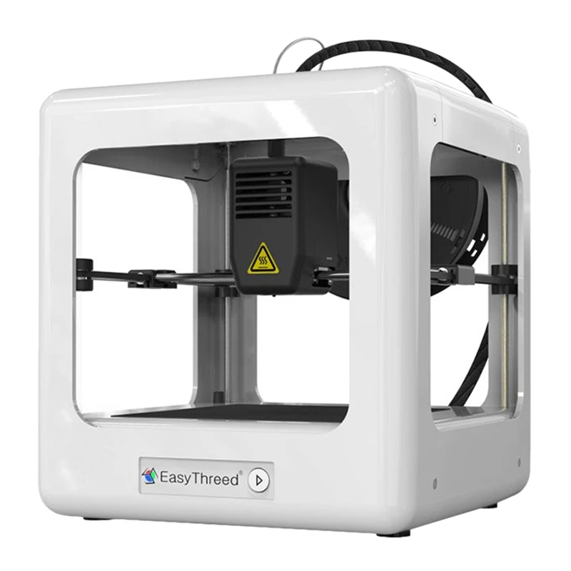 Настольный 3D-принтер EasyThreed Nano для детей, студентов, без сборки, тихая работа, простота в эксплуатации, высокая точность