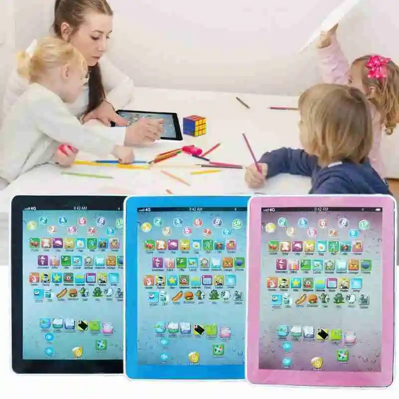 Simple English Early Education Machine Toy Multifunctional Type Computer Tablet Children Learning Machine Toys Simple English Early Education Machine Toy Multifunctional Type Computer Tablet Children Learning Machine Toys
