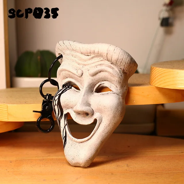 Scp-035 Possessive Mask 10cm Figurine SCP Foundation 035 Toys