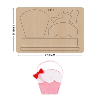 

Creativity Scrapbook Wooden Mold Leather Mold Die-Cut Crafts Compatible with Most Die-Cut Machines