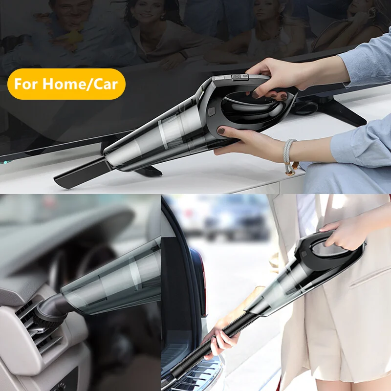  Baseus Strong Handheld Car Vacuum Cleaner Wireless 4KPa Portable Vacuum Cleaner with Auto Accessori