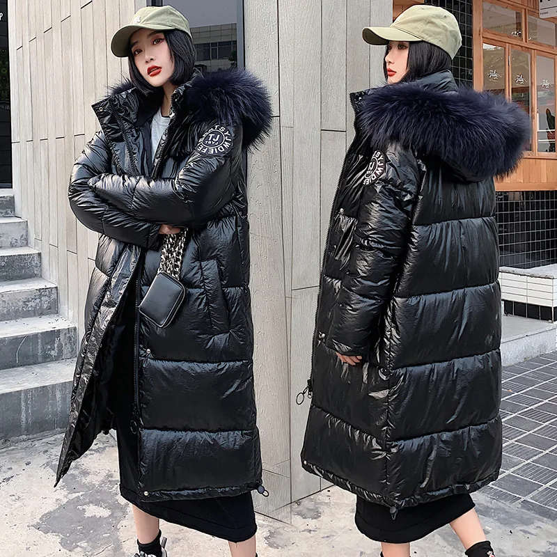 

2019 Winter New Style Cotton-padded Clothes Cotton Coat Korean-style Loose-Fit Mid-length Warm Slimming