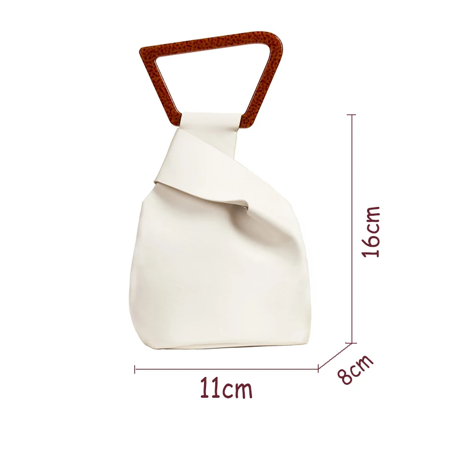 Модные Акриловые женские сумки персонализированные нерегулярные сумка-ведро женские Сумки из искусственной кожи на плечо сумки д