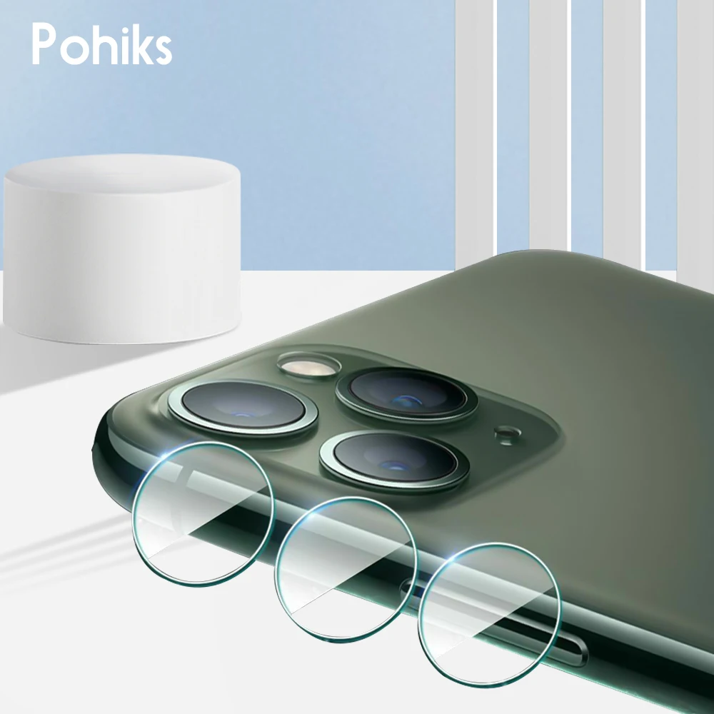 

Pohiks Camera Protective Glass For iPhone 11 Pro Max 9H Back Camera Lens Protector Tempered Glass Film For iphone 11 Pro Max