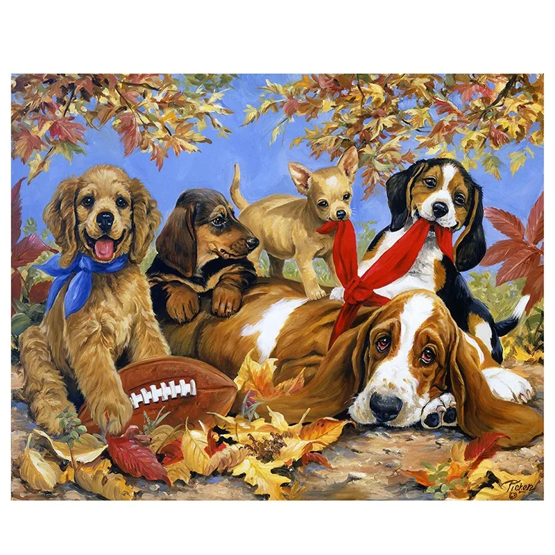 1000 Piece Jigsaw Puzzles For Adults Kids Intellectual Educational Game Difficult and Challenge/Cute Pet | Игрушки и хобби