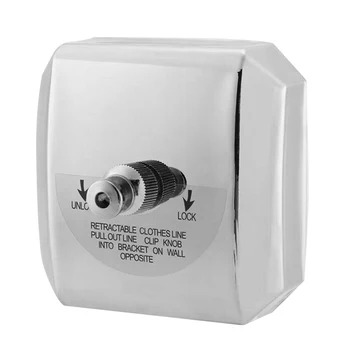 

Portable Clothesline Clothes Drying Rack Rope Stainless Steel RetractableLaundry Hanger Clothes Dryer Rack