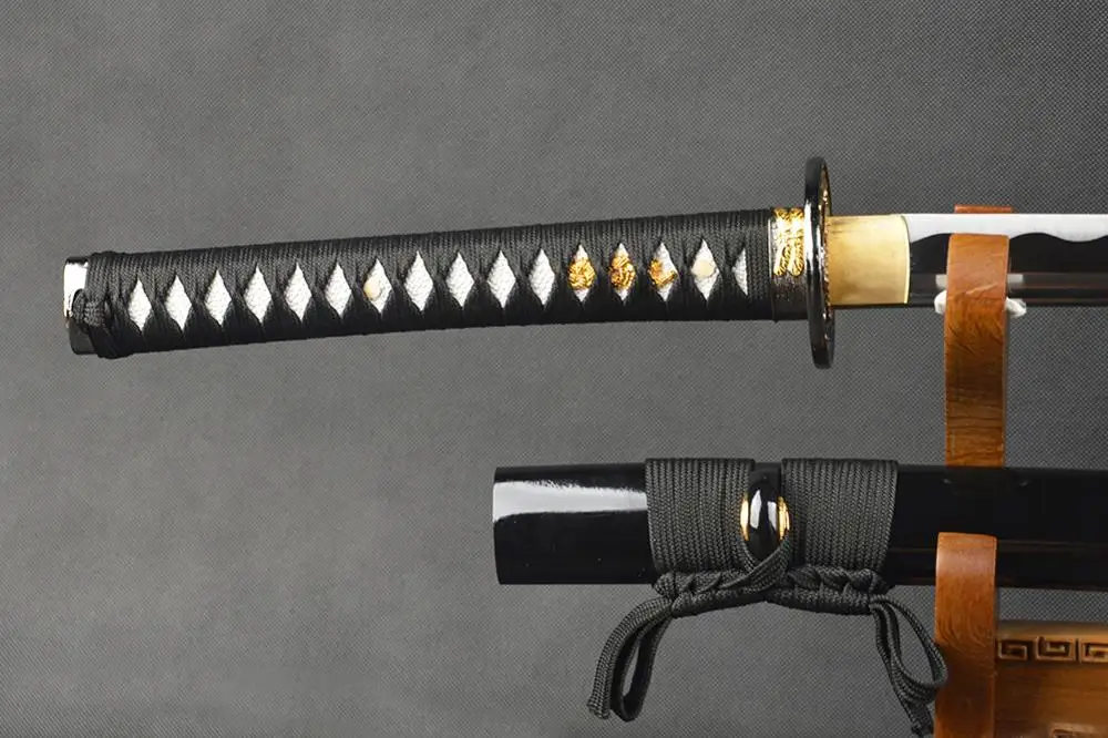 Billig Bushido handgemachte katanas schwerter katanas samurai japanische schwerter Sharp katana Metall handwerk legierung tsuba synthetische leder