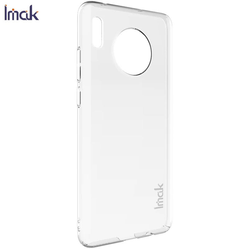 IMAK Кристальный чехол, прозрачный чехол для huawei mate 30, смартфон, чехол для ПК Жесткий Чехол для huawei mate 30, чехол для защиты экрана