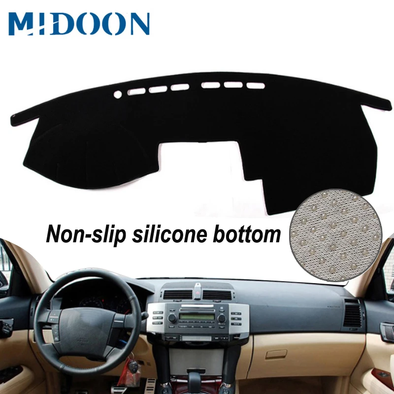 MIDOON для Toyota mark x 2004 2005 2006 2007 2008 2009 Чехлы стайлинга автомобиля коврик приборной
