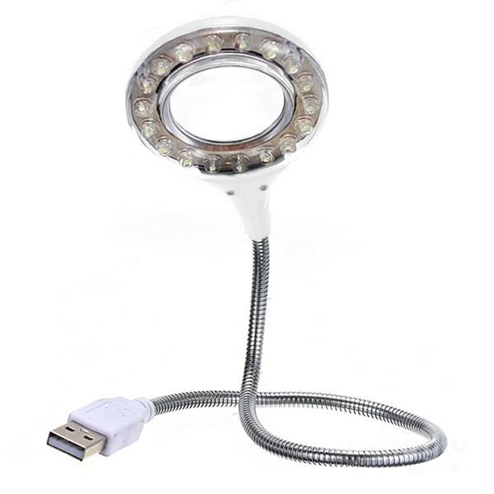 

Flexible USB 18LED Light Reading Lamp Bright Switch For Computer Notebook PC
