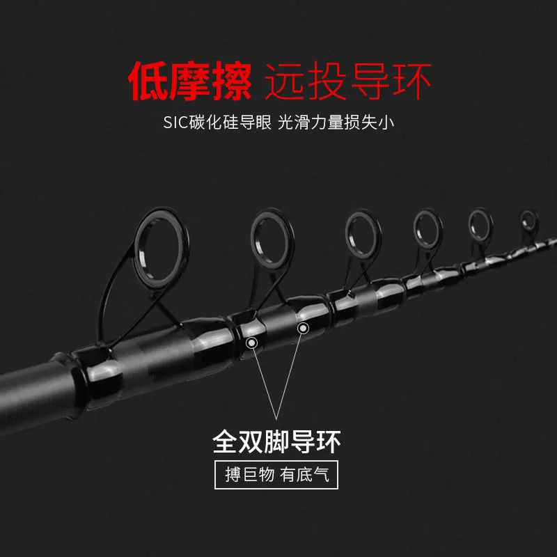 

LINNHUE Rock Fishing Rod Carbon Ultra-Light Long Shot Rod Casting Rods Surf Casting Rod Angling Fishing Gear