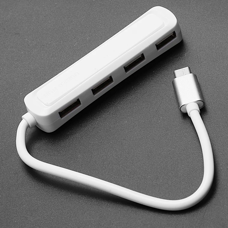 Смартфон 4 порта адаптер 4 в 1 концентратор Usb-C Usb 2,0 Usb 3,1 type-C к Usb кабель папа-мама
