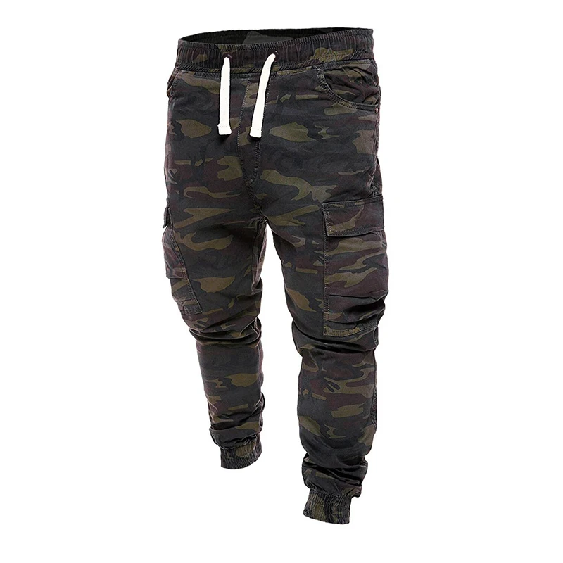 Мужские штаны уличная джоггеры Pantalon Hombre chandal зимние свободные камуфляжные брюки карго хип-хоп мужские стиль сафари камуфляж
